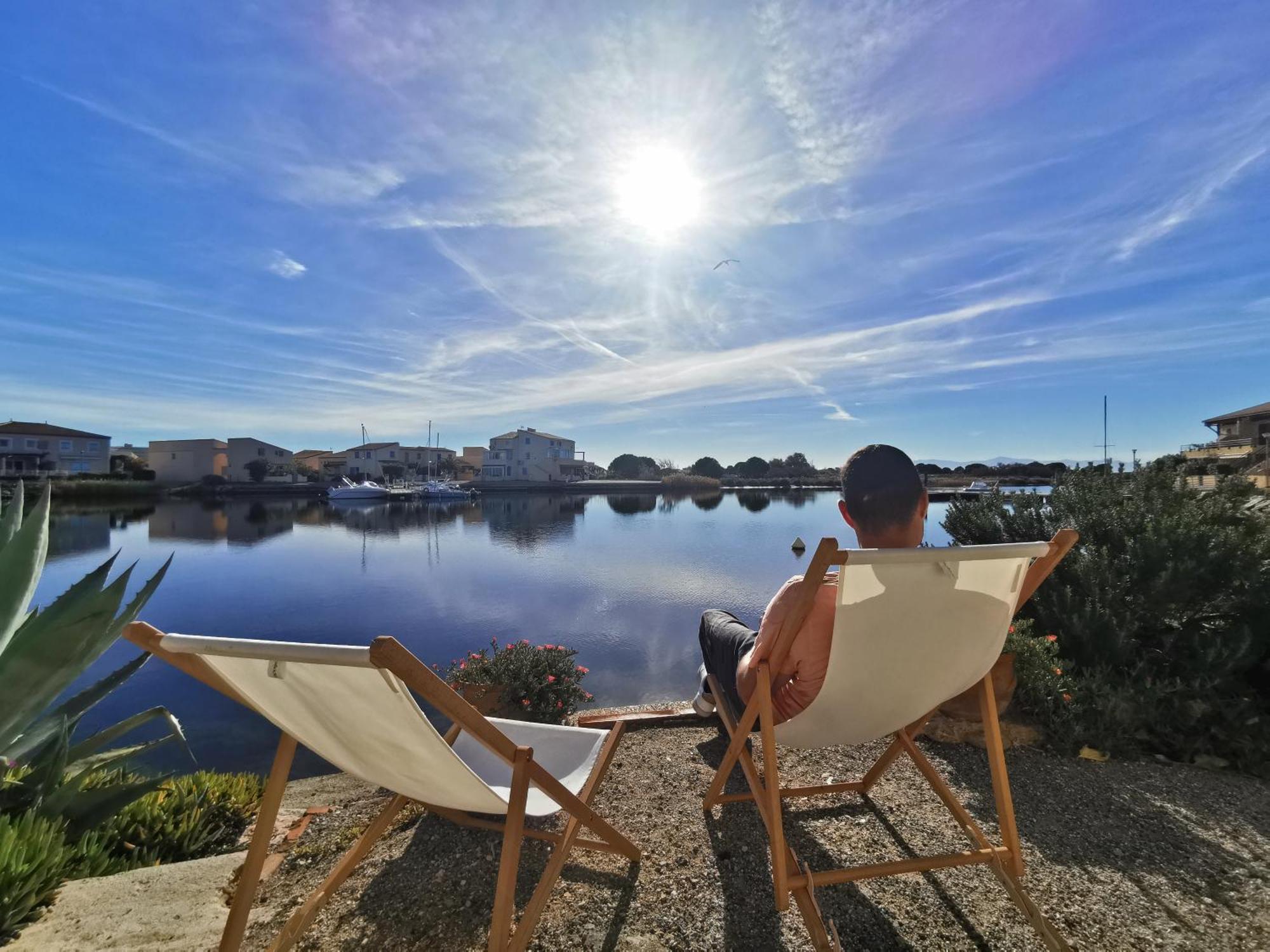 Appartement Coup De Coeur Les Pieds Dans L'Eau Le Barcarès Екстериор снимка