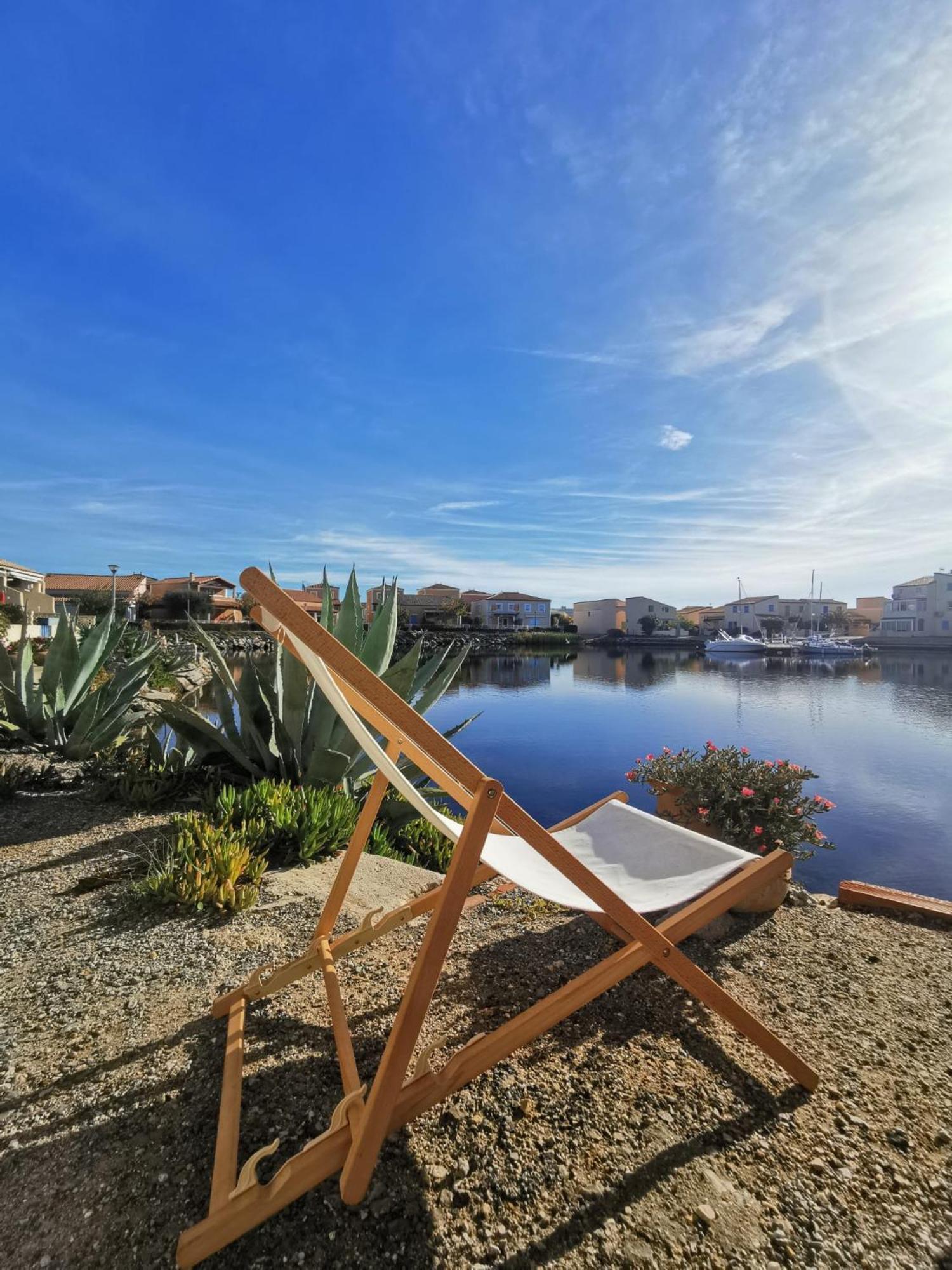 Appartement Coup De Coeur Les Pieds Dans L'Eau Le Barcarès Екстериор снимка