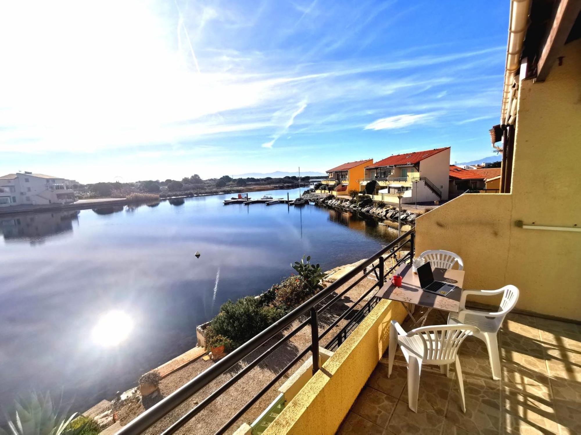 Appartement Coup De Coeur Les Pieds Dans L'Eau Le Barcarès Екстериор снимка